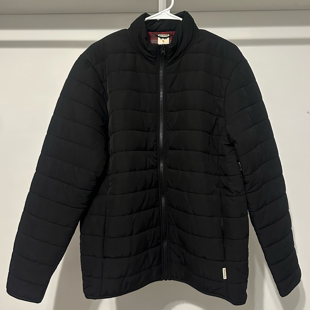 Men’s Voyager - Black Puffer Jacket. BRAND NEW CONDITION!